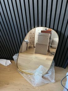 Modern Gold Mirror