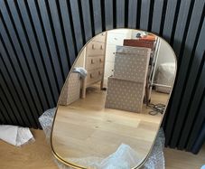 Modern Gold Mirror