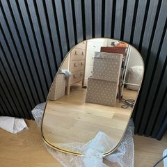Modern Gold Mirror