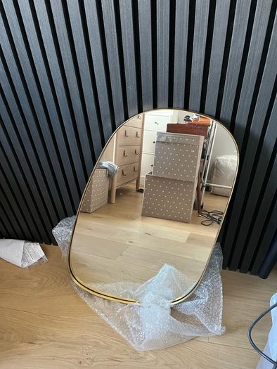 Modern Gold Mirror