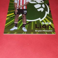 Bryan Mbuemo Gold Lion Topps Premier League