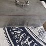 Antique French iron money box strong box with key 19th century Image 9