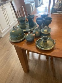 12Piece set Stoneware Jackson Pottery