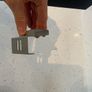 Concrete post bracket - attachment steel clamp and screw Image 6
