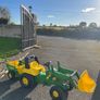 John Deere Tractor with Loader and Trailor Image 4