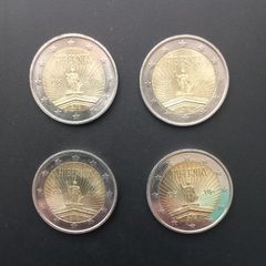 2 Euro Coin - 100 Years Easter Rising Hibernia