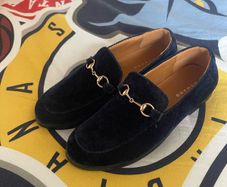 Romano boys suede shoes size 10uk/28eu