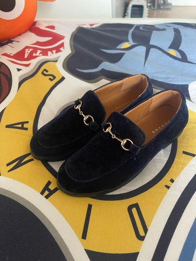 Romano boys suede shoes size 10uk/28eu
