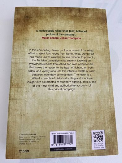 Books. The Bloody Road to TUNIS by David Rolf