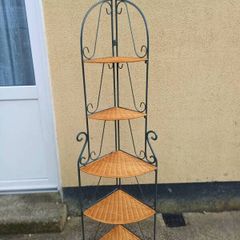Metal Corner Shelf Unit
