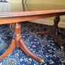 Solid wood extendable dining table and 6 chairs Image 2