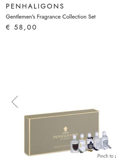 Penhaligons  Gentlemen's Fragrance Collection Set