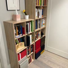 4 Piece Modular Book Shelf Set ( 2 Lg 2 Sm)