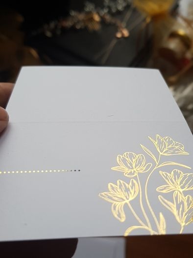 Table name cards