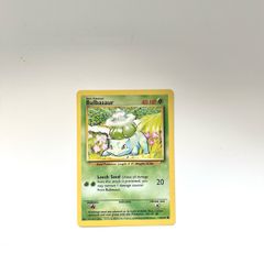 Vintage Bulbasaur Pokemon Collector Card