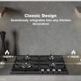 Gas Hob 4 Burners, 60cm Black Glass Gas Cooker Hob, 8060W Wok Burner, Built-in Cooktop with Flame Failure Protection, NG/LPG Convertible Image 2