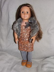 Our Generation Sequin Secret Doll