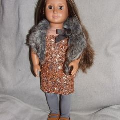 Our Generation Sequin Secret Doll