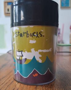 Vintage Starbucks travel cup