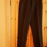 Men's Black trousers.W32'' L33''. 100% Polyester Image 8