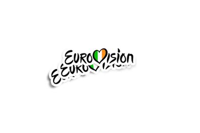 Eurovision Ireland Glossy Stickers 3-Pack