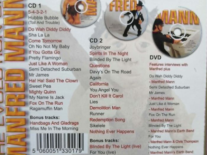 The Evolution of Manfred Mann (2 x CDs + DVD)