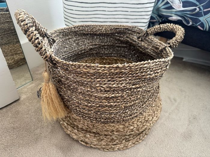 Woven Laundry Basket
