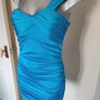 BNWT Quiz turquoise shoulder dress size UK10 EU38 Postage included Image 3