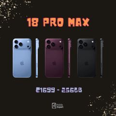 iphone 18 pro max - 256GB