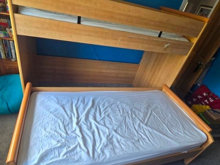 Gautier bunk and pull out slide single bed