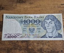 Poland, 1000 Zloty 1982 banknote, circulated - free standard postage