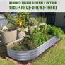 Galvanized Raised Garden Bed Kit, Galvanized Planter Raised Garden Boxes Outdoor, Oval Large Metal Raised Garden Beds for Vegetables (FREE POSTAGE) Image 6