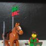 Lego FOREST WOMAN And Horse Lego Medieval Lego Minifigures Image 3