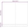 Retractable Awning Manual Multicolour 300 x 250 cm Fabric Image 4