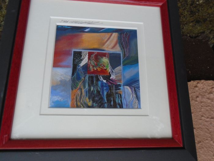 Painting. Home decor, Pastel, Picture,Art
