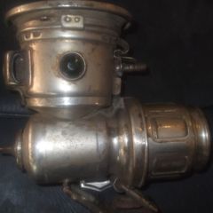 a antique bike lamp