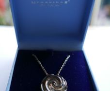 Newbridge Silverware Pendant Spiral Necklace