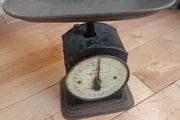 antique hughes family scale