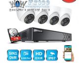 27655 ANNKE 8CH 5MP Lite Security Camera System DVR - 4PCS 5MP Dome Surveillance CCTV Kit