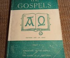 1960 The Gospels Part I Formation of the Gospels, the Gospel of St. Matthew Religious. Vintage.