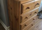 solid wood chest drawers