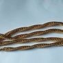 Vintage chunky gold tone chain. Image 6