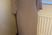 Reiss Mushroom Colour Tatiana Dress - Size 12