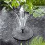 Solar Fountain, Solatec Solar Powered Bird Bath Fountain Pump 1.4W Solar Panel Kit Water Pump,Outdoor Watering Submersible Pump for Pond, Pool, Garden, Fish Tank, Aquarium Image 2