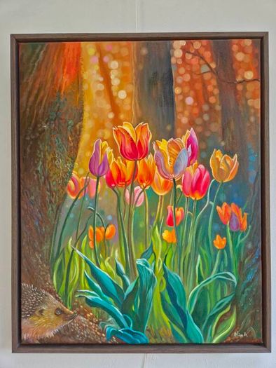 Where the hedgehog dreamed | FineArt Print | Framed