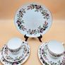 Collectible Wedgwood Bone China, Hathaway Rose trio Image 9