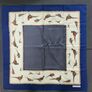 Laura Borghese Vintage Scarf, bird print, made in Italy Image 3
