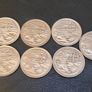 1966 - 2008 Australian 20 Cent coins x7 Job Lot Platypus Image 3