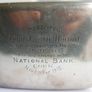 Antique Sterling Silver Cigarette Case 1914 With Clear Hallmark 132,58g Image 10