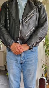 Vintage leather Bike Jacket